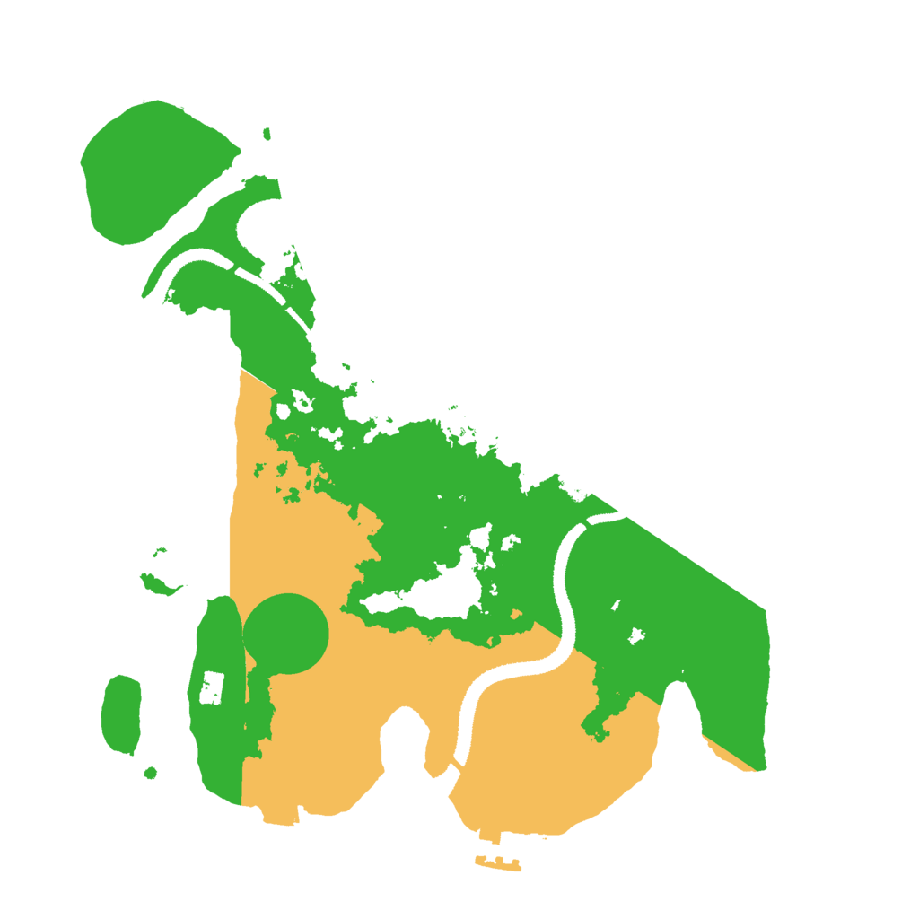 Biome Rust Map: Procedural Map, Size: 3000, Seed: 1471235190