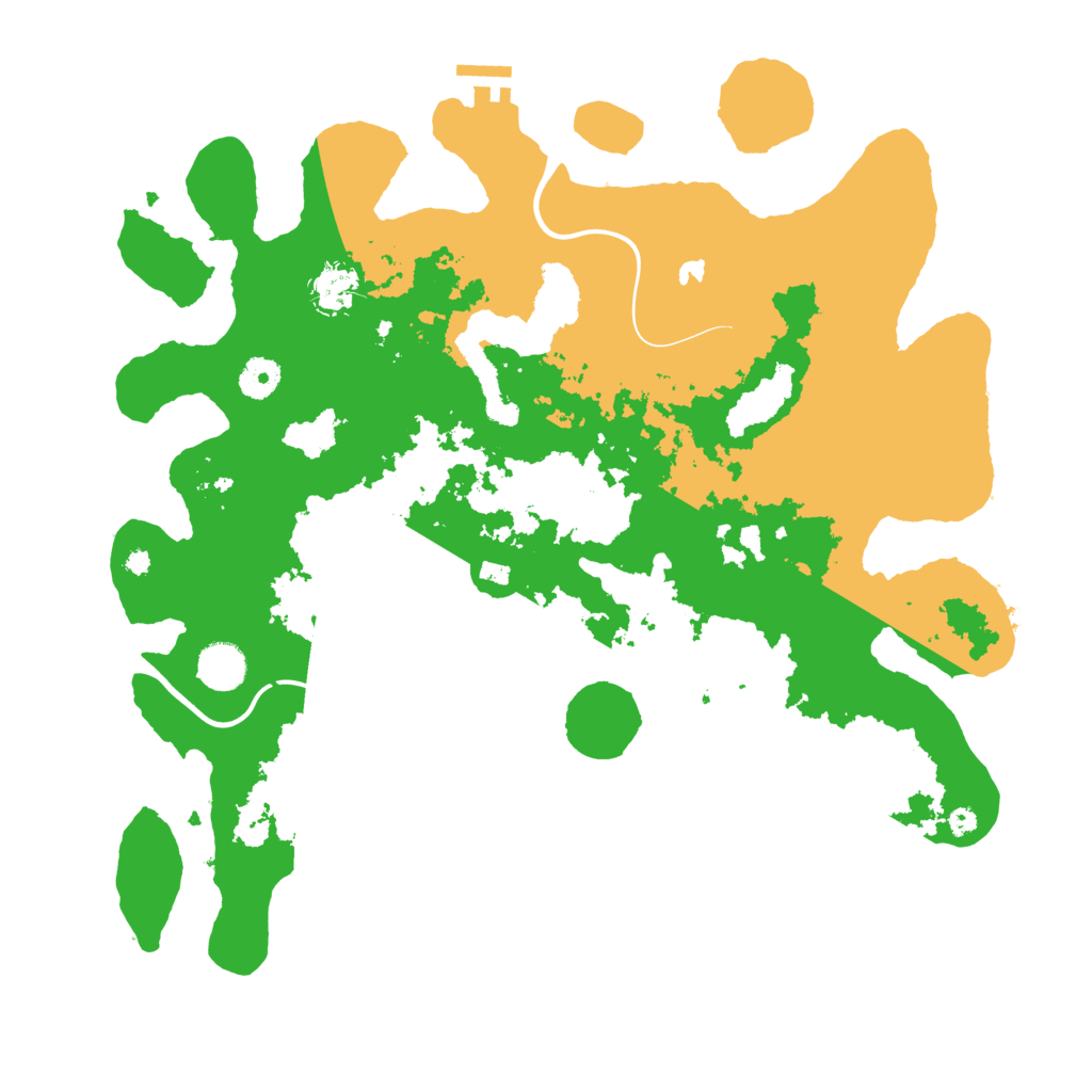 Biome Rust Map: Procedural Map, Size: 4000, Seed: 223500