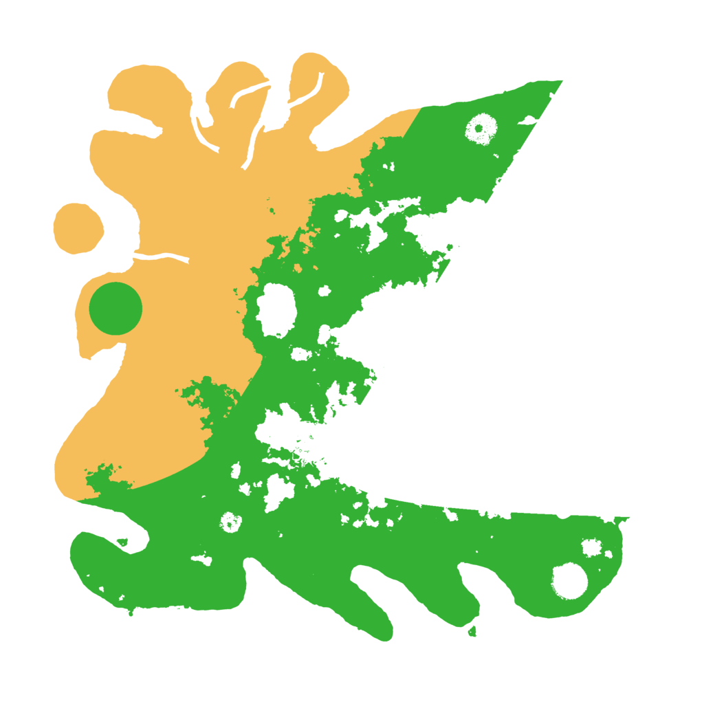 Biome Rust Map: Procedural Map, Size: 3500, Seed: 1905795912