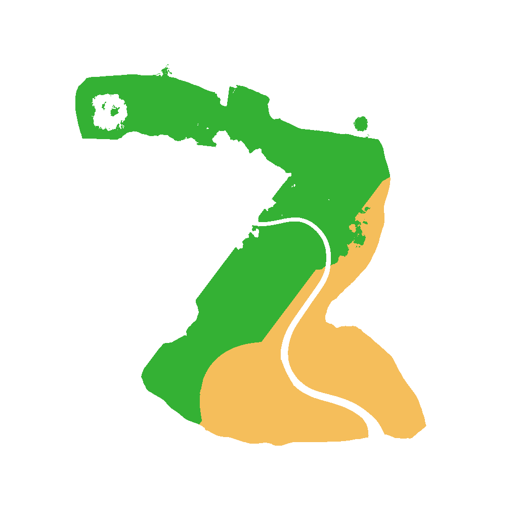 Biome Rust Map: Procedural Map, Size: 1450, Seed: 7046