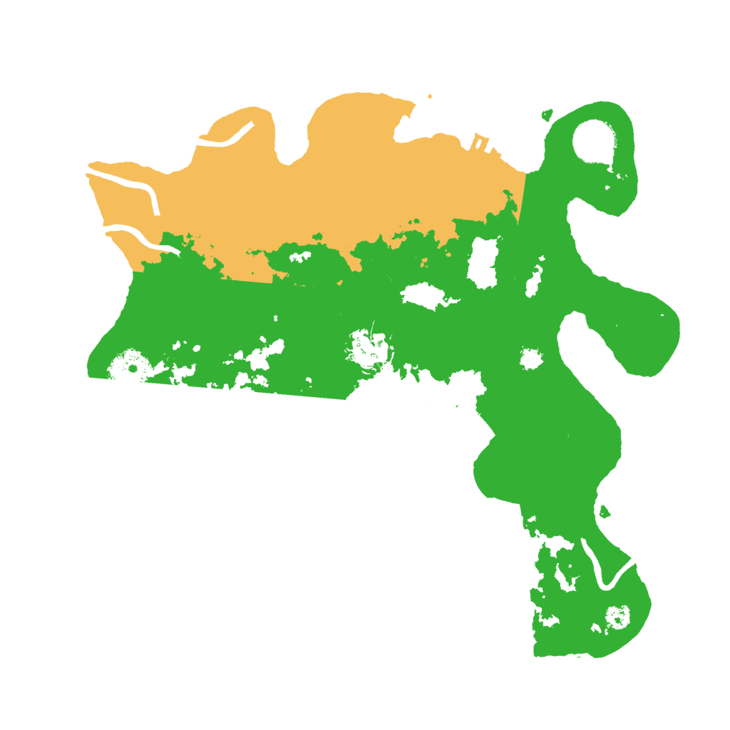 Biome Rust Map: Procedural Map, Size: 3000, Seed: 387949960