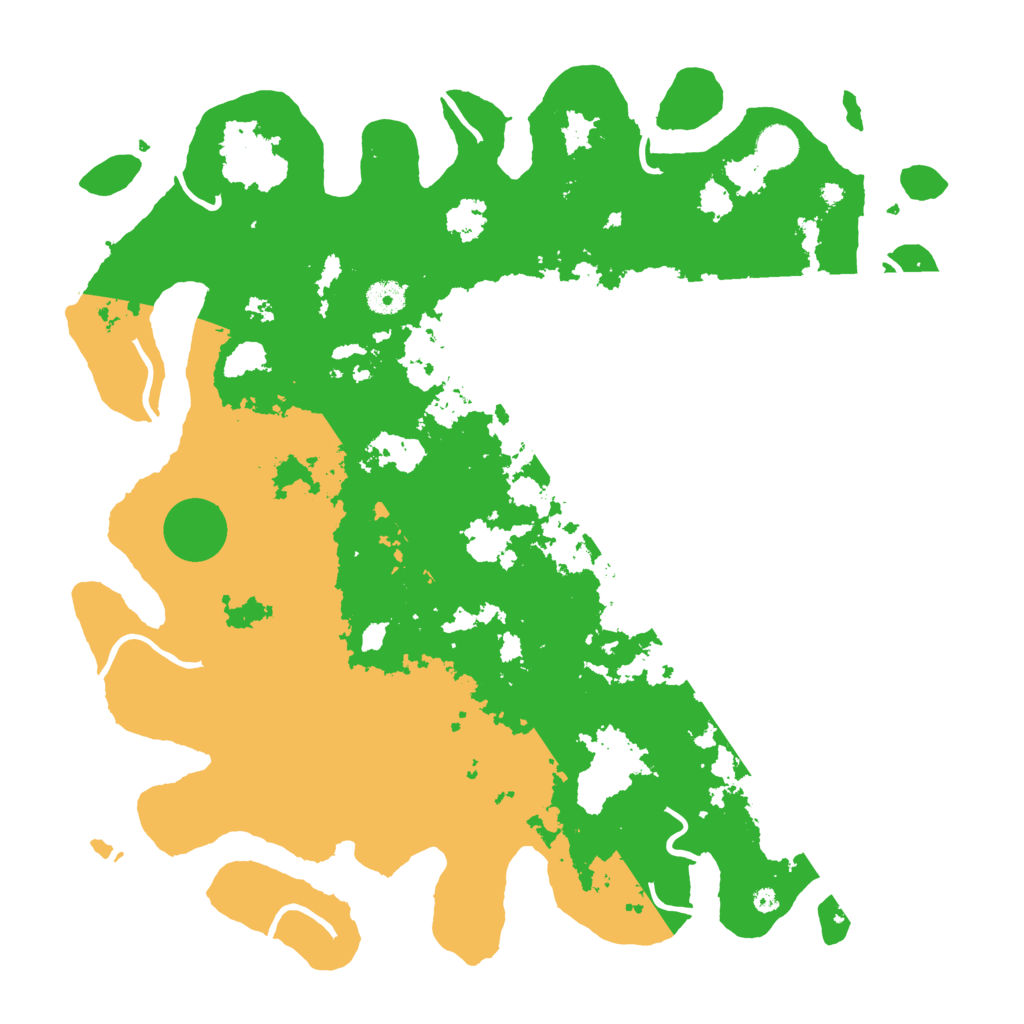 Biome Rust Map: Procedural Map, Size: 4250, Seed: 2023119587