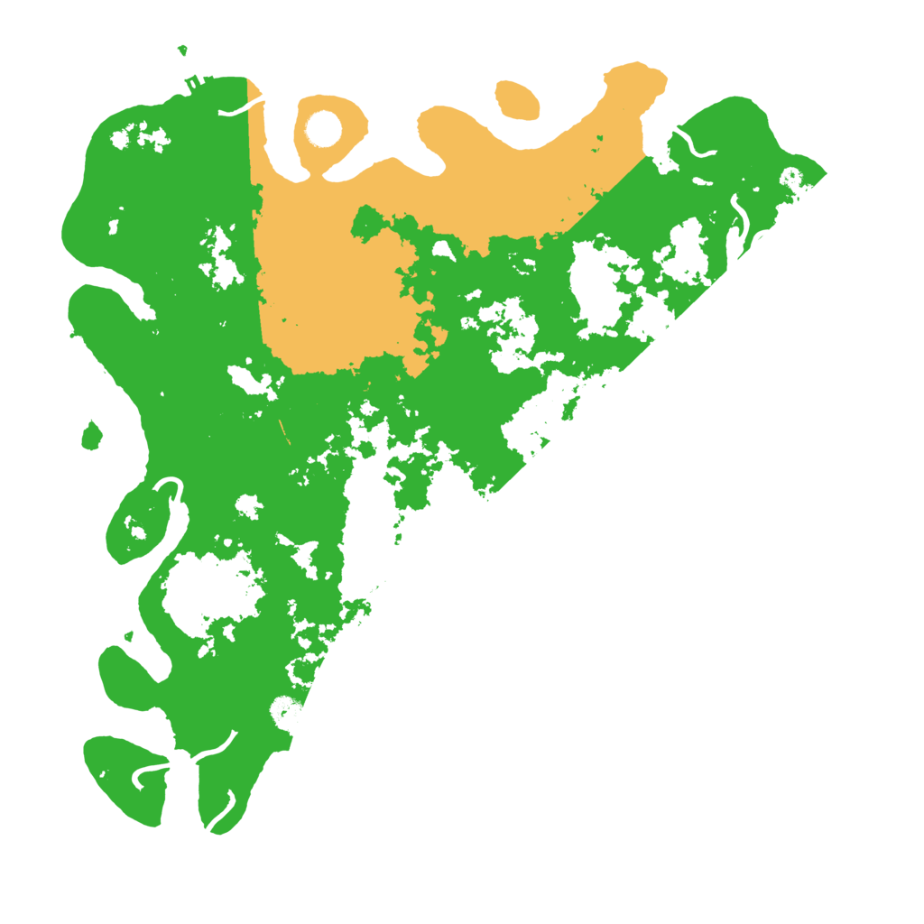 Biome Rust Map: Procedural Map, Size: 4500, Seed: 29752975