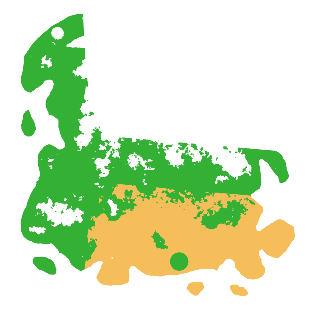 Biome Rust Map: Barren, Size: 4500, Seed: 172539