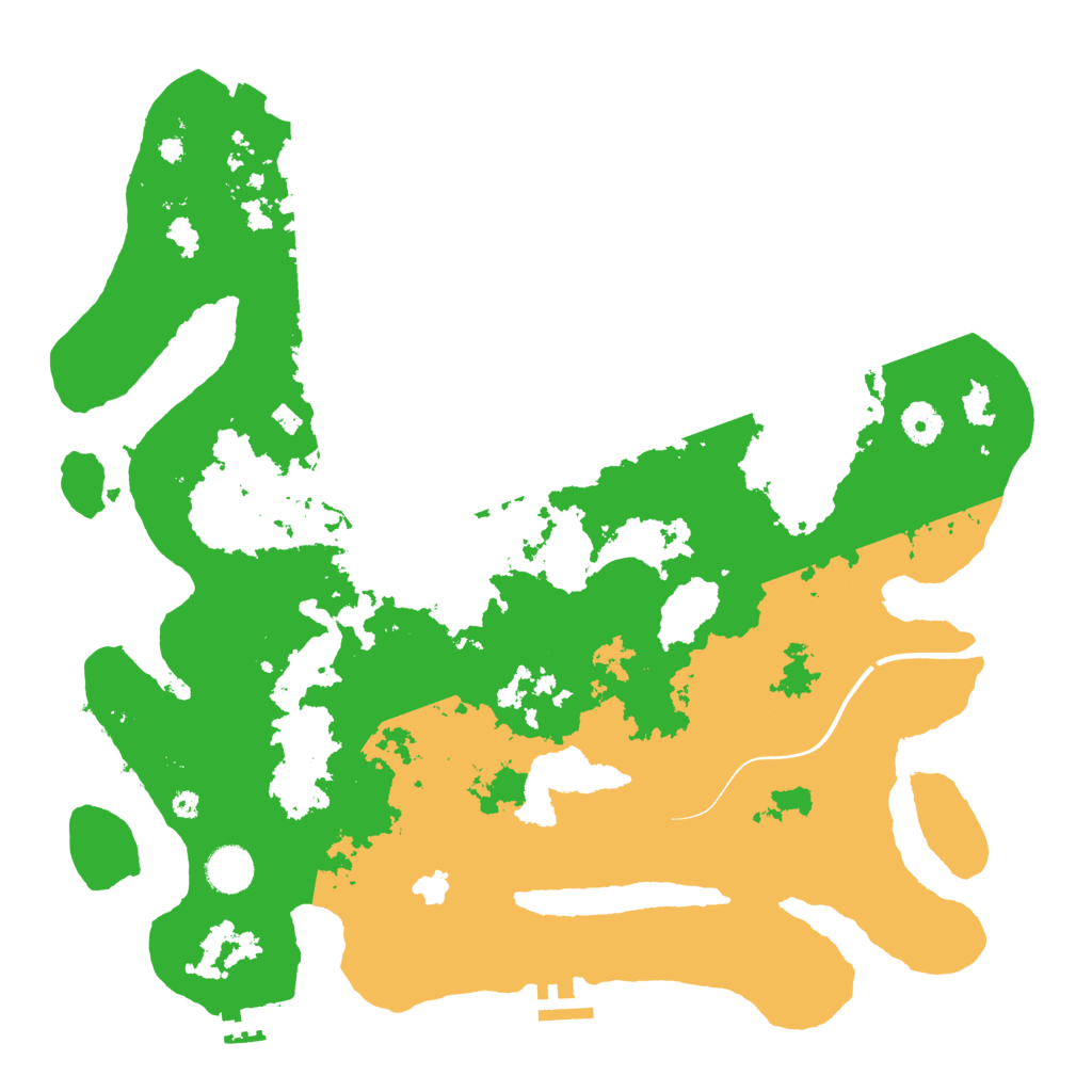 Biome Rust Map: Procedural Map, Size: 4000, Seed: 1055847502