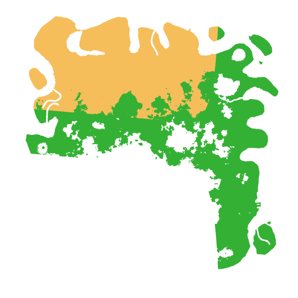 Biome Rust Map: Procedural Map, Size: 4250, Seed: 387949960