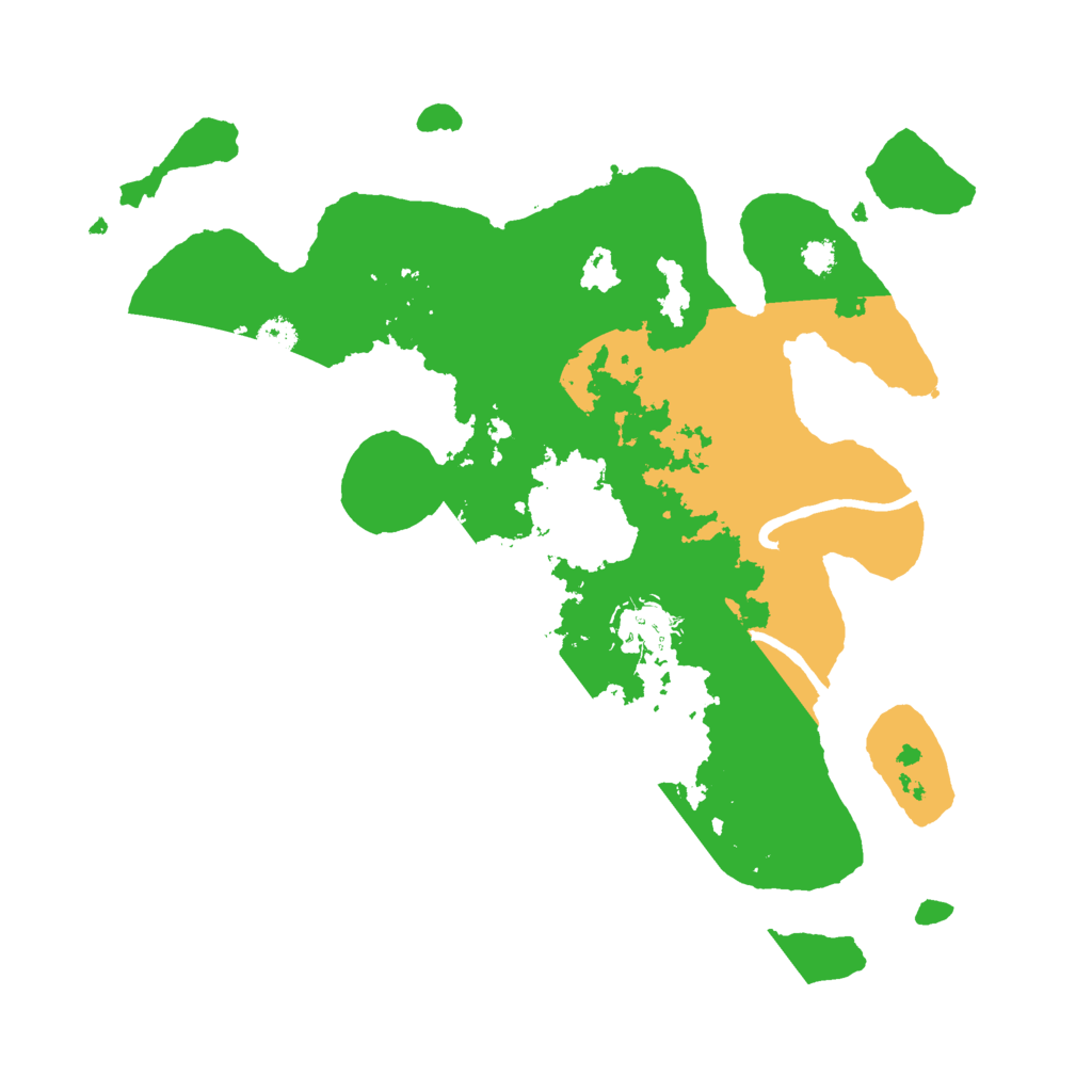 Biome Rust Map: Procedural Map, Size: 3000, Seed: 1891247649