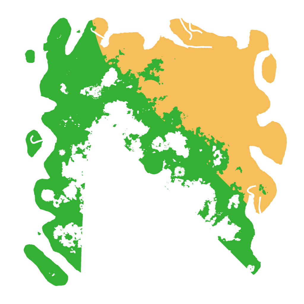 Biome Rust Map: Procedural Map, Size: 4500, Seed: 1784164647