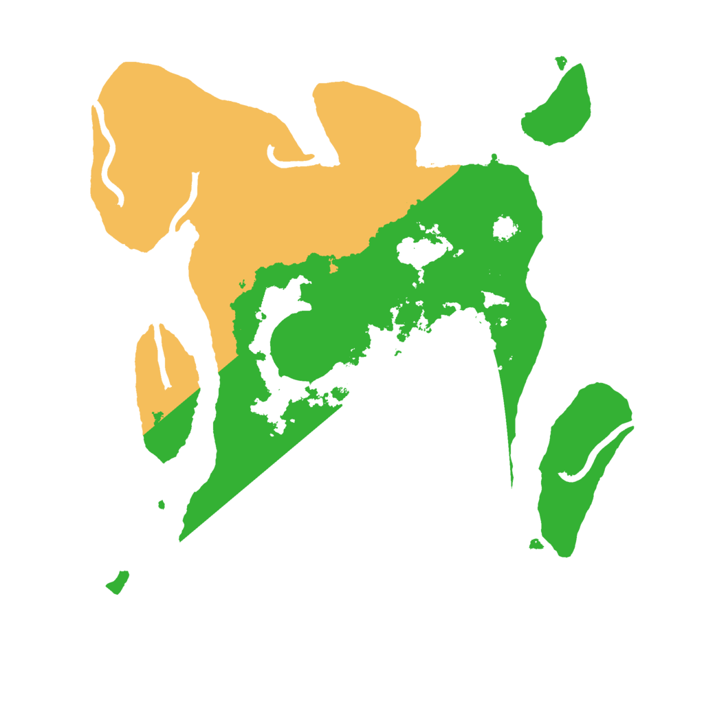 Biome Rust Map: Procedural Map, Size: 2700, Seed: 354189