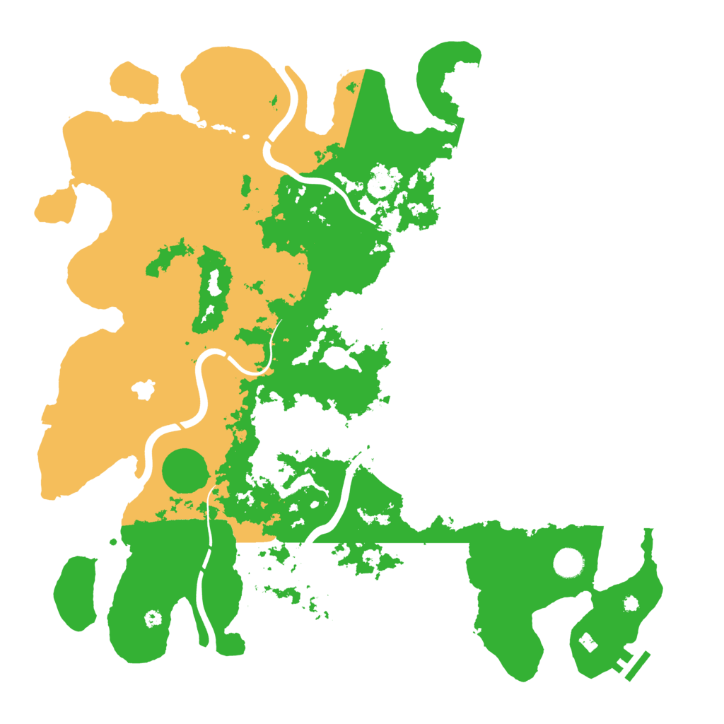 Biome Rust Map: Procedural Map, Size: 4250, Seed: 1818894337