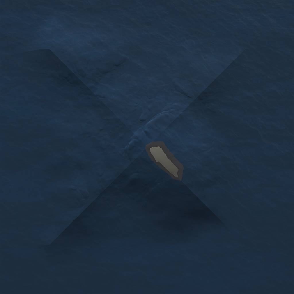 Rust Map: Procedural Map, Size: 1000, Seed: 1587942175, 3 Monuments