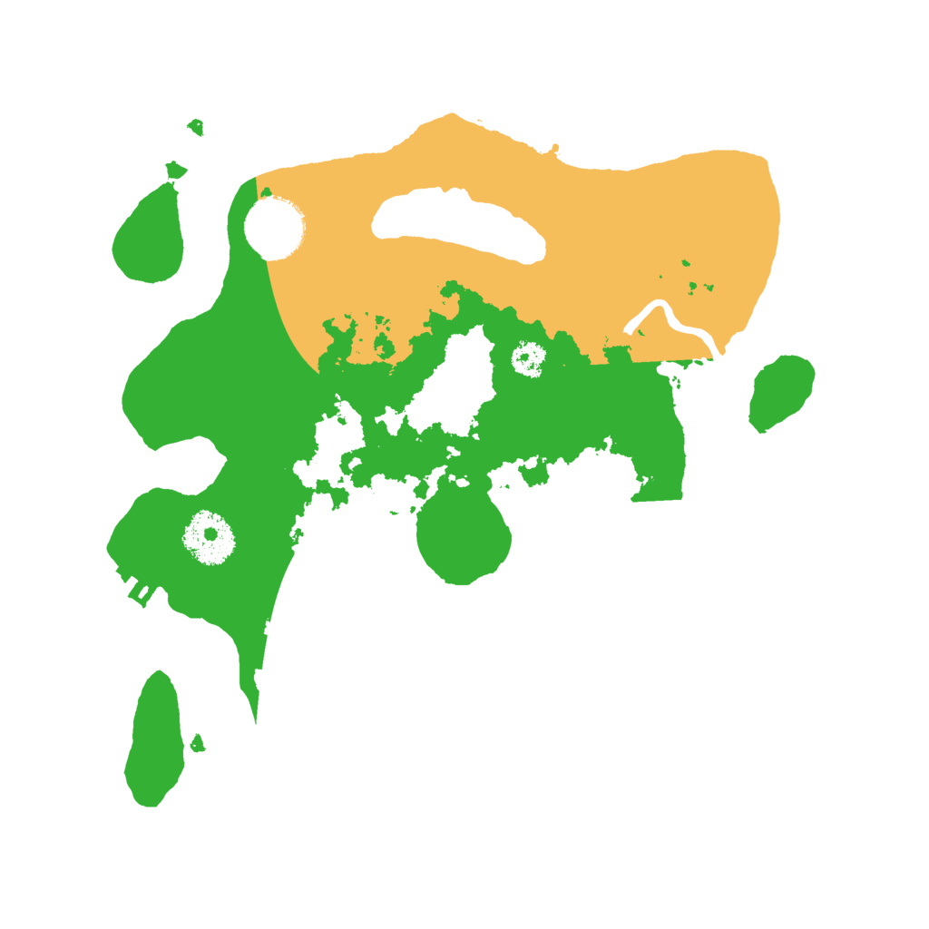 Biome Rust Map: Procedural Map, Size: 2750, Seed: 1324461