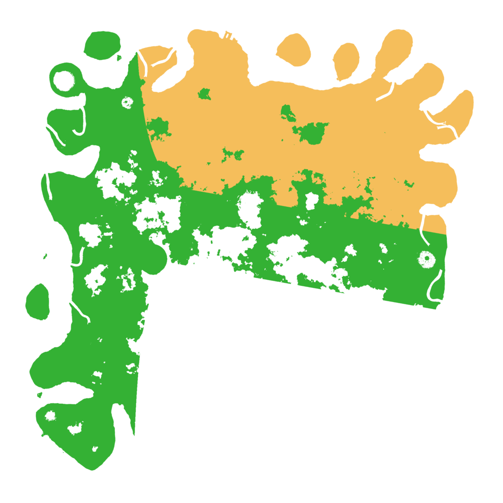 Biome Rust Map: Procedural Map, Size: 4500, Seed: 885147592