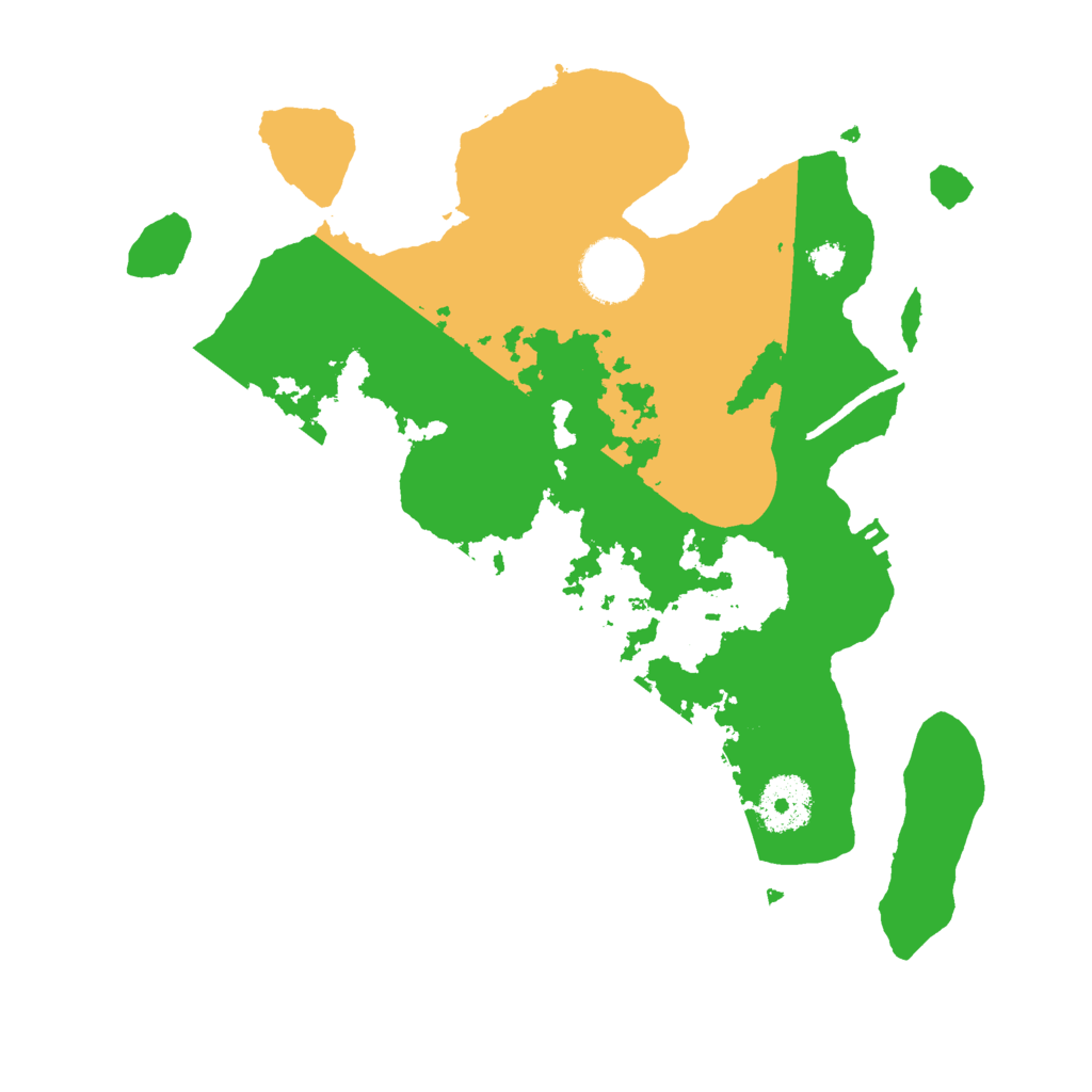 Biome Rust Map: Procedural Map, Size: 3000, Seed: 13959