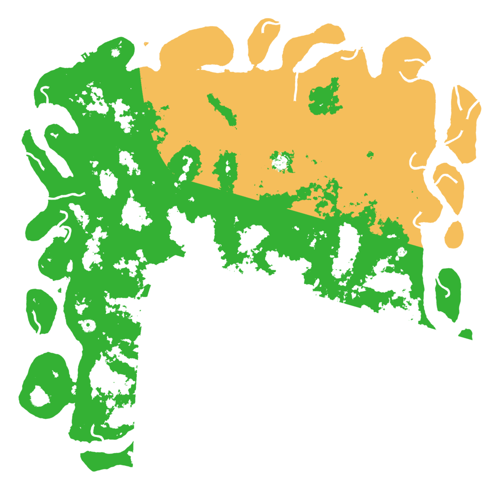 Biome Rust Map: Procedural Map, Size: 5528, Seed: 5528