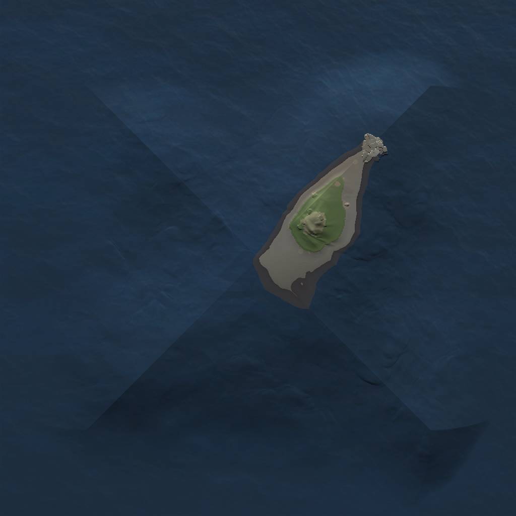 Rust Map: Procedural Map, Size: 1000, Seed: 2104559732, 3 Monuments