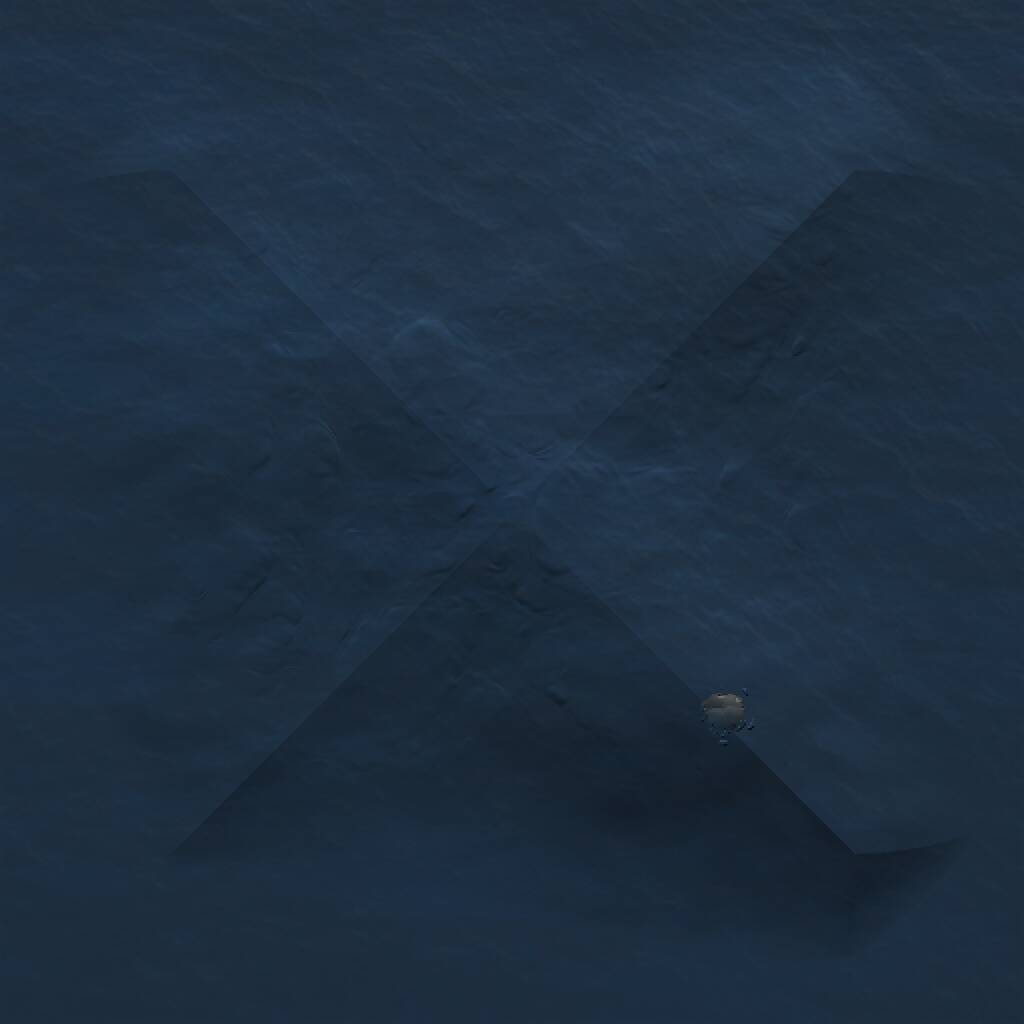 Rust Map: Procedural Map, Size: 1000, Seed: 1368419187, 1 Monuments