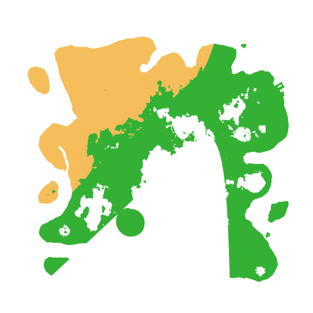Biome Rust Map: Procedural Map, Size: 3000, Seed: 321703922