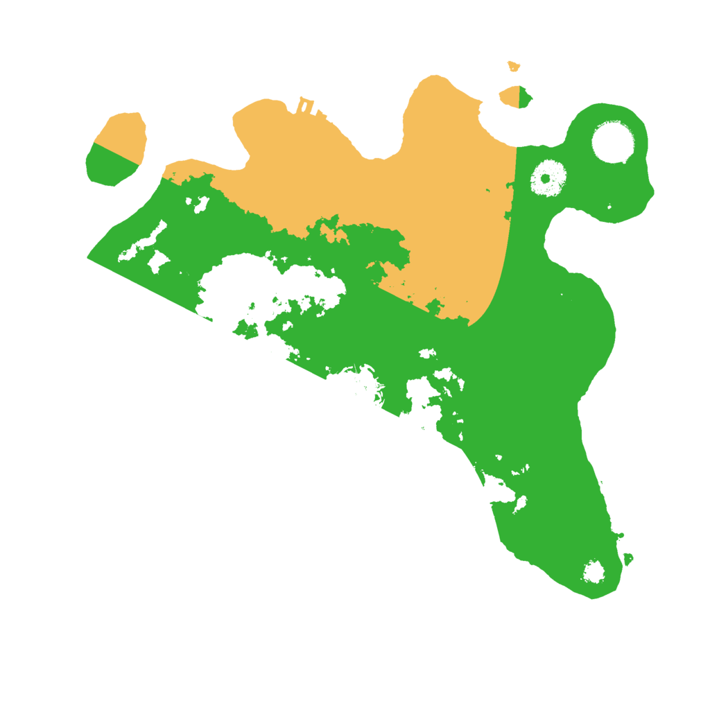 Biome Rust Map: Procedural Map, Size: 3000, Seed: 72185643
