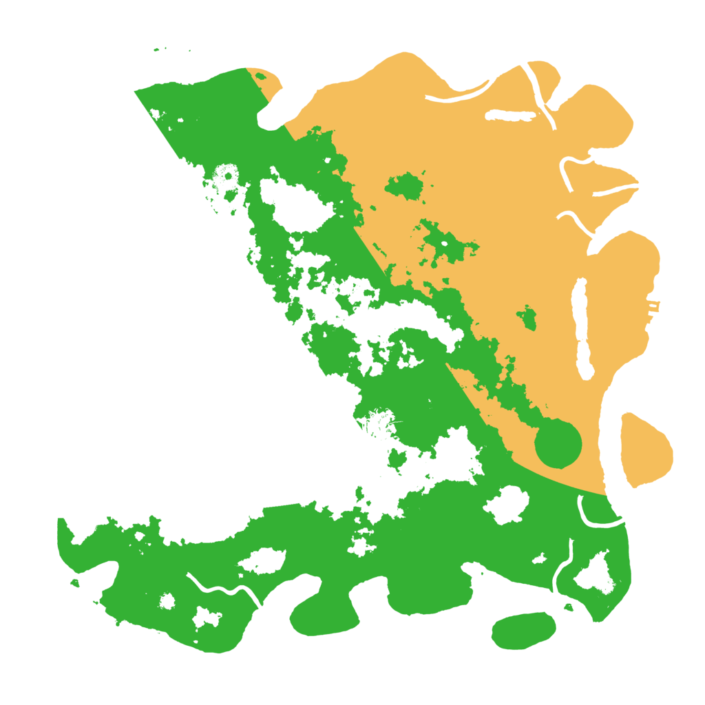 Biome Rust Map: Procedural Map, Size: 4000, Seed: 1911731962