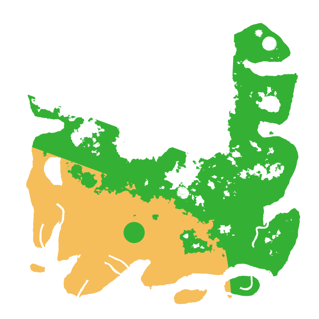Biome Rust Map: Procedural Map, Size: 4000, Seed: 60445301