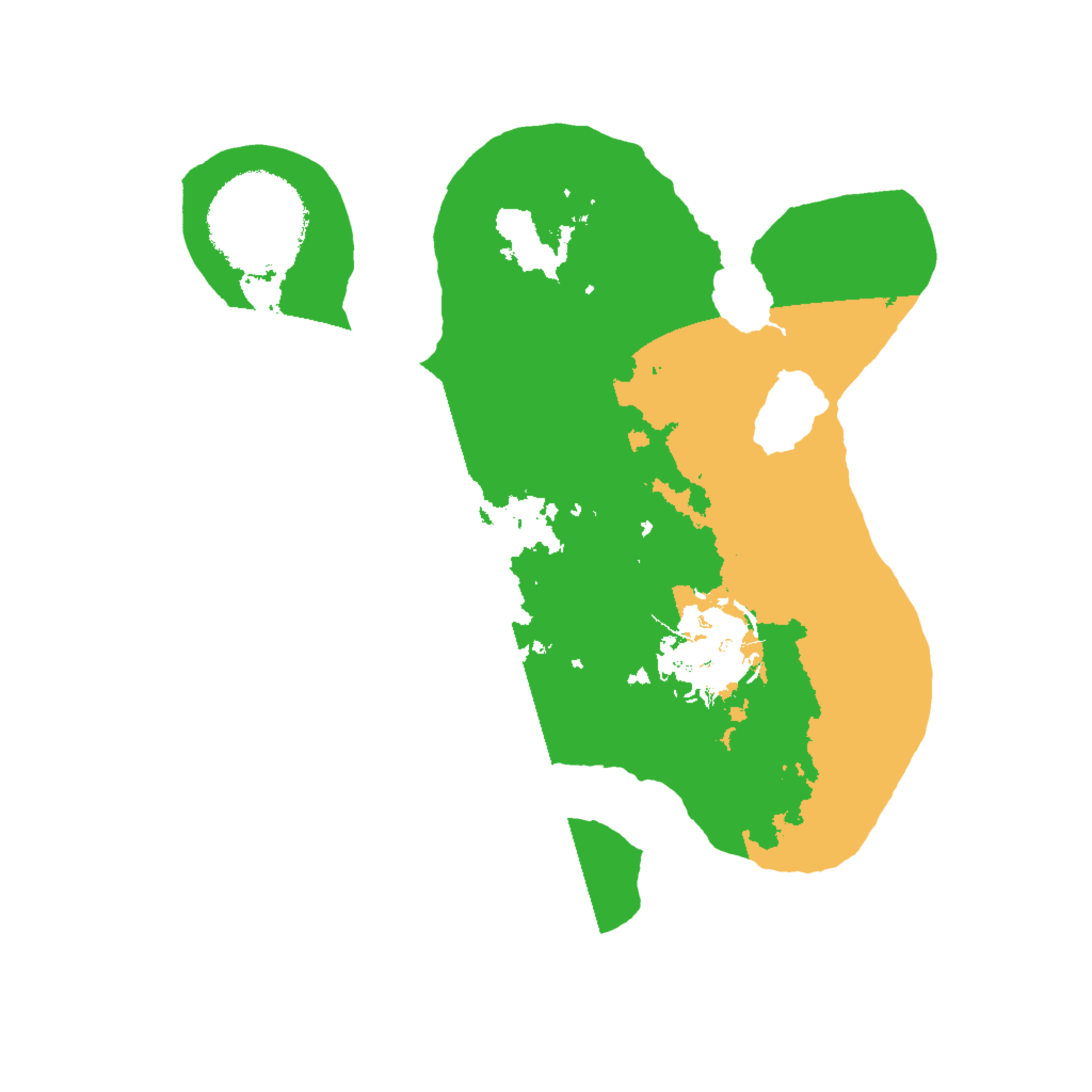 Biome Rust Map: Barren, Size: 2000, Seed: 596100760