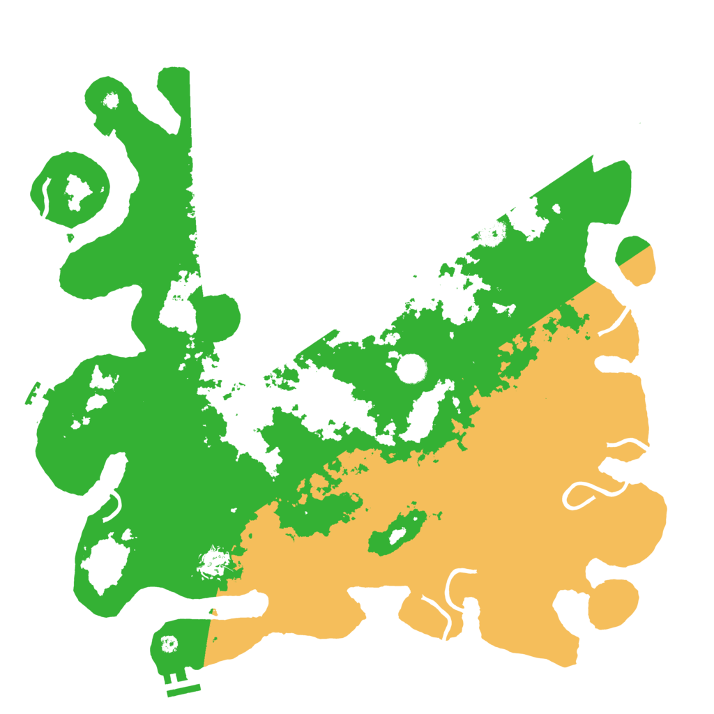 Biome Rust Map: Procedural Map, Size: 4250, Seed: 41071