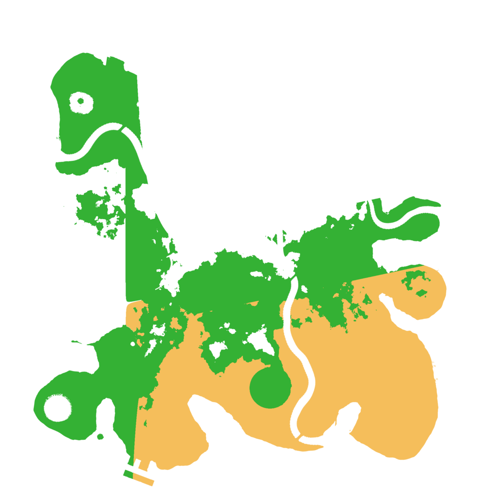Biome Rust Map: Procedural Map, Size: 3250, Seed: 813154788