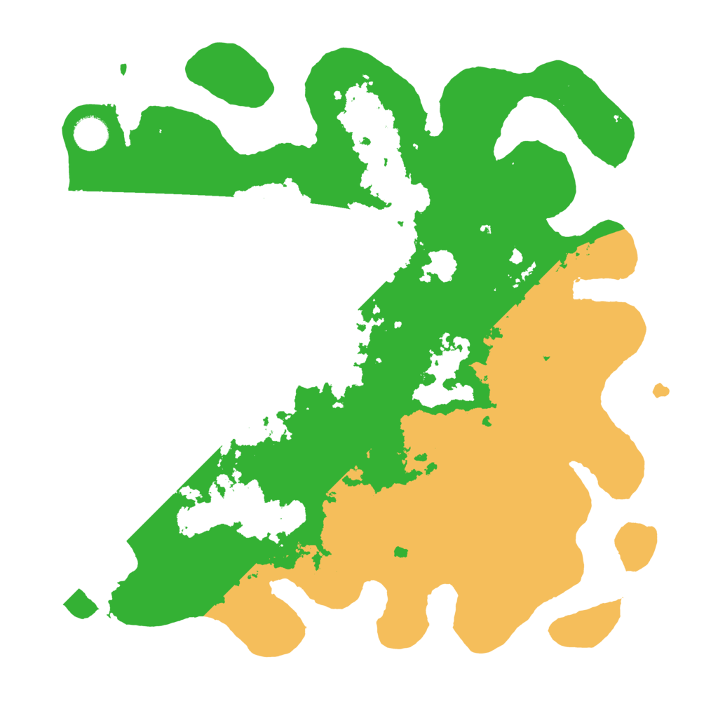 Biome Rust Map: Barren, Size: 3700, Seed: 12355434