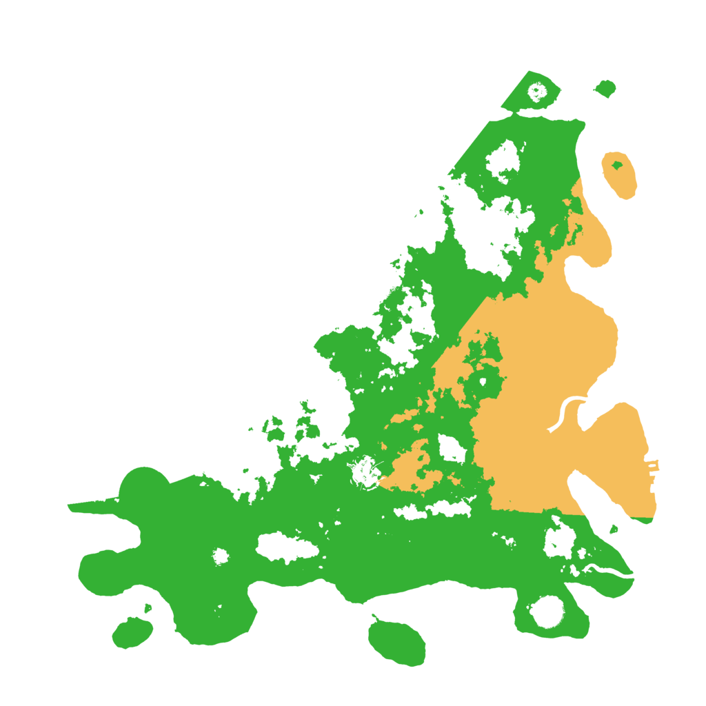 Biome Rust Map: Procedural Map, Size: 4000, Seed: 400040004