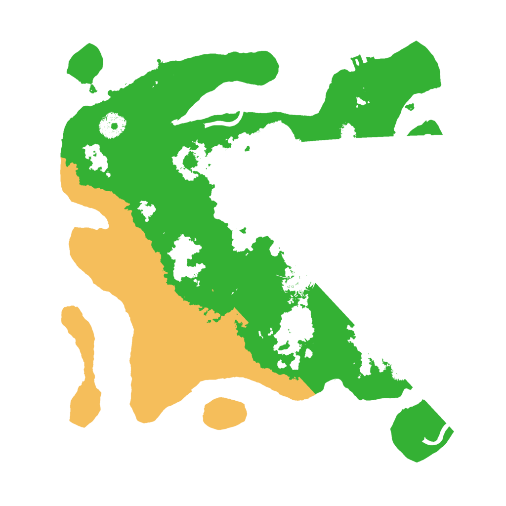 Biome Rust Map: Procedural Map, Size: 3000, Seed: 487599