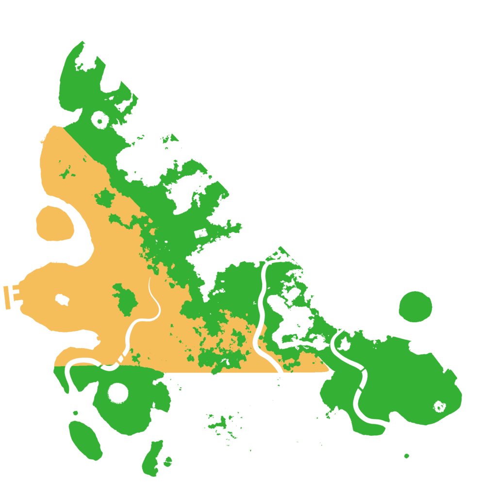 Biome Rust Map: Procedural Map, Size: 4300, Seed: 526937134