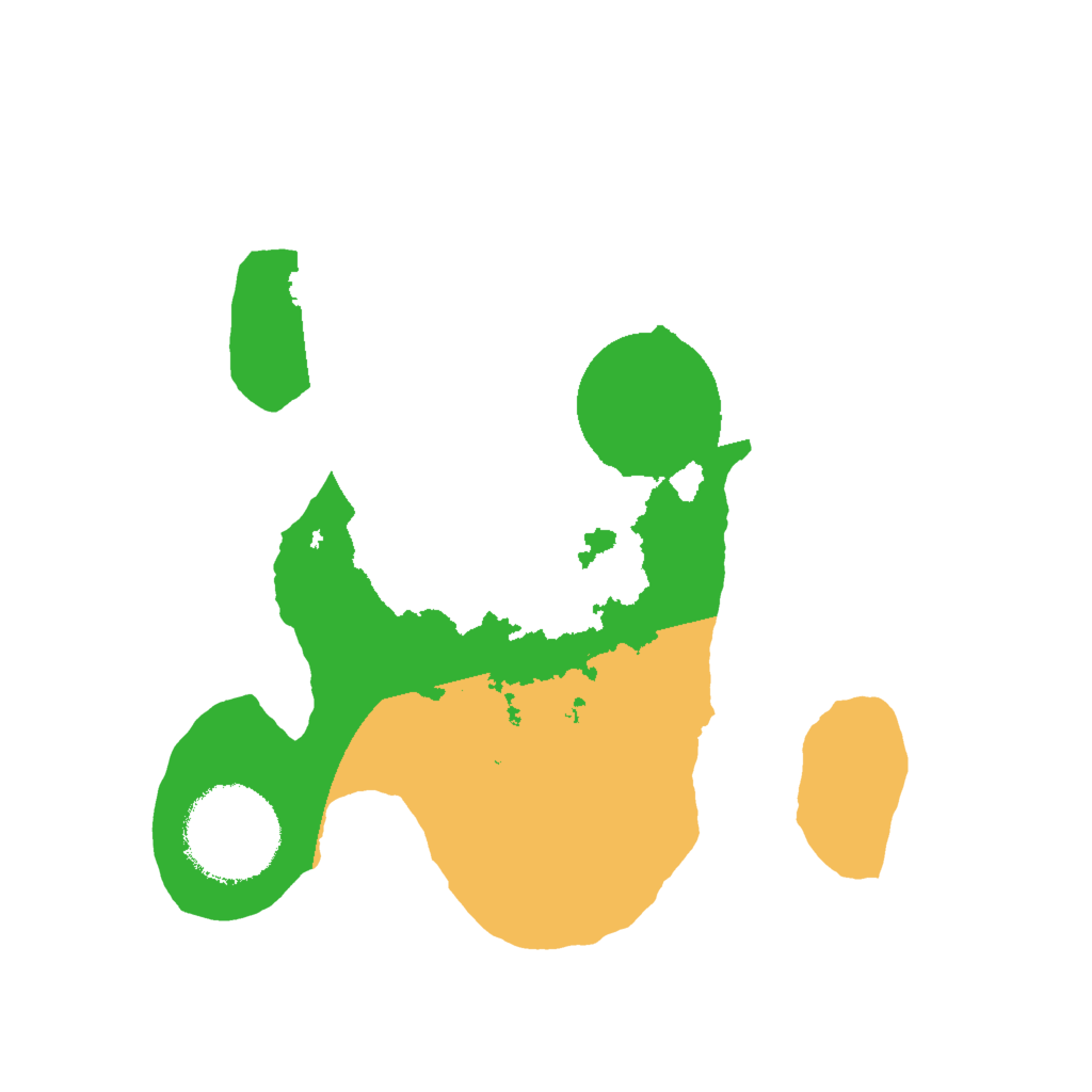 Biome Rust Map: Barren, Size: 2028, Seed: 1