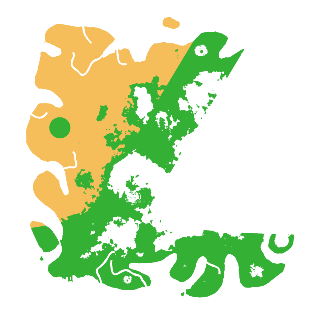 Biome Rust Map: Procedural Map, Size: 4000, Seed: 889422706