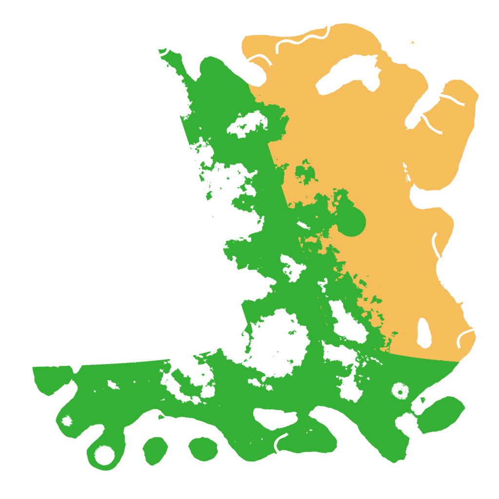 Biome Rust Map: Procedural Map, Size: 4500, Seed: 1109427007