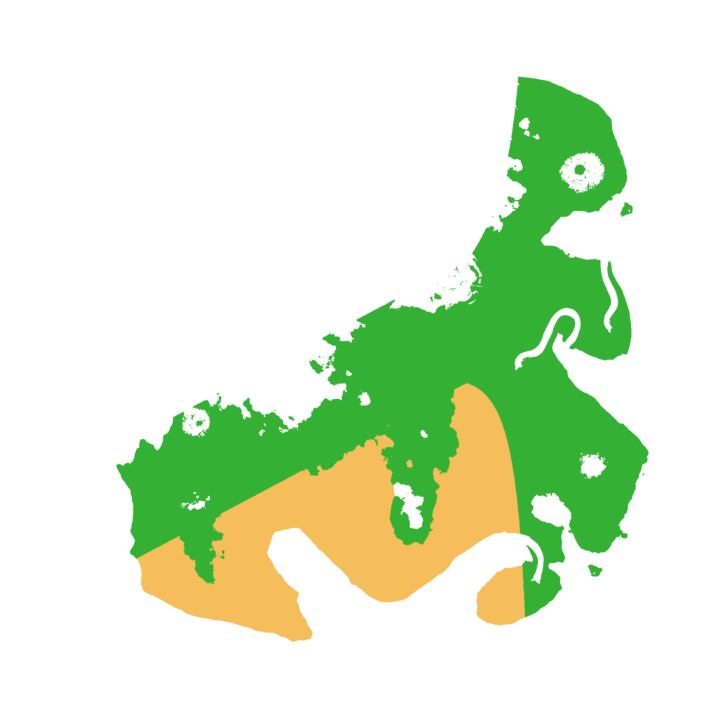 Biome Rust Map: Procedural Map, Size: 2690, Seed: 68239326