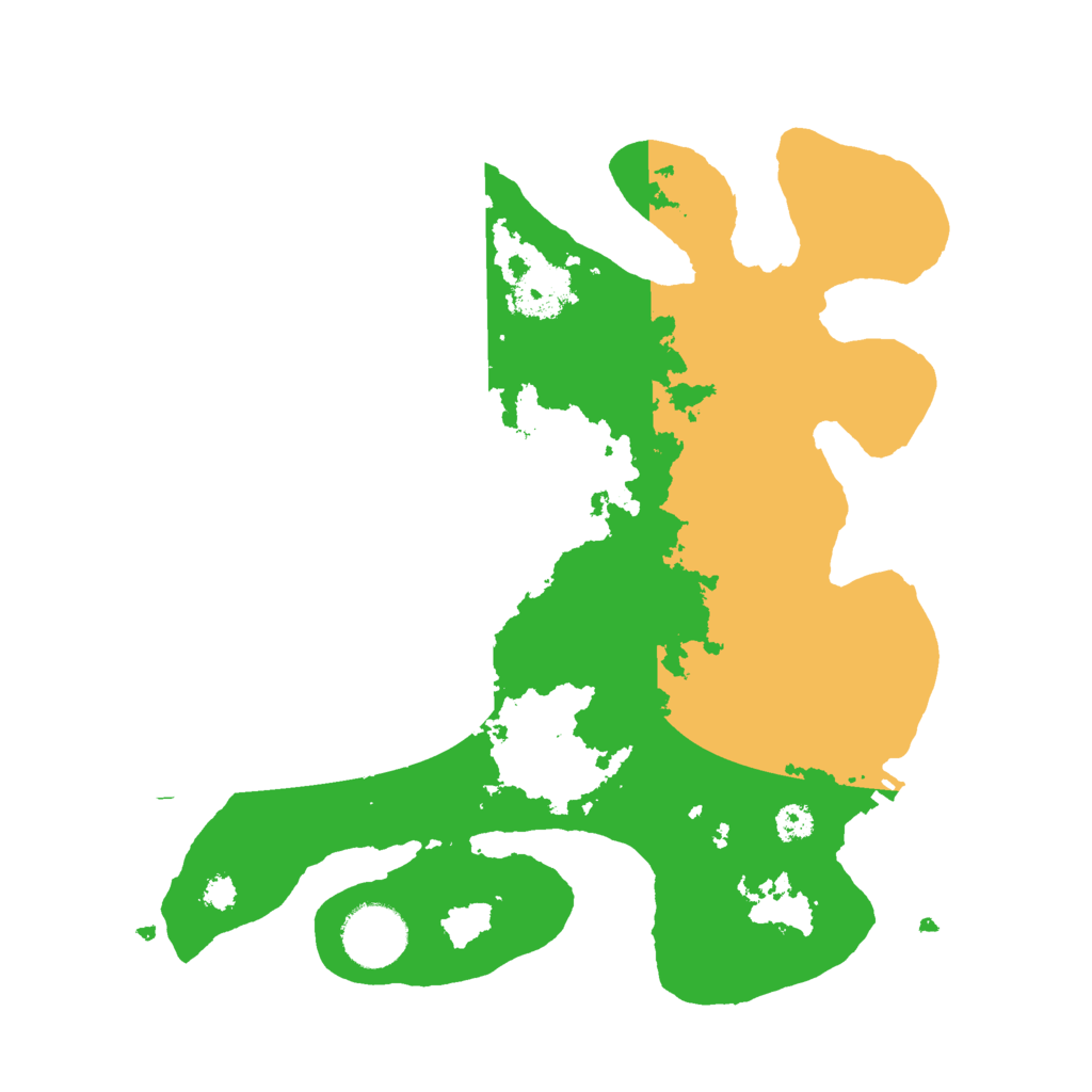 Biome Rust Map: Procedural Map, Size: 3000, Seed: 1509080382