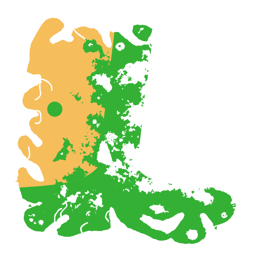 Biome Rust Map: Procedural Map, Size: 4500, Seed: 4219