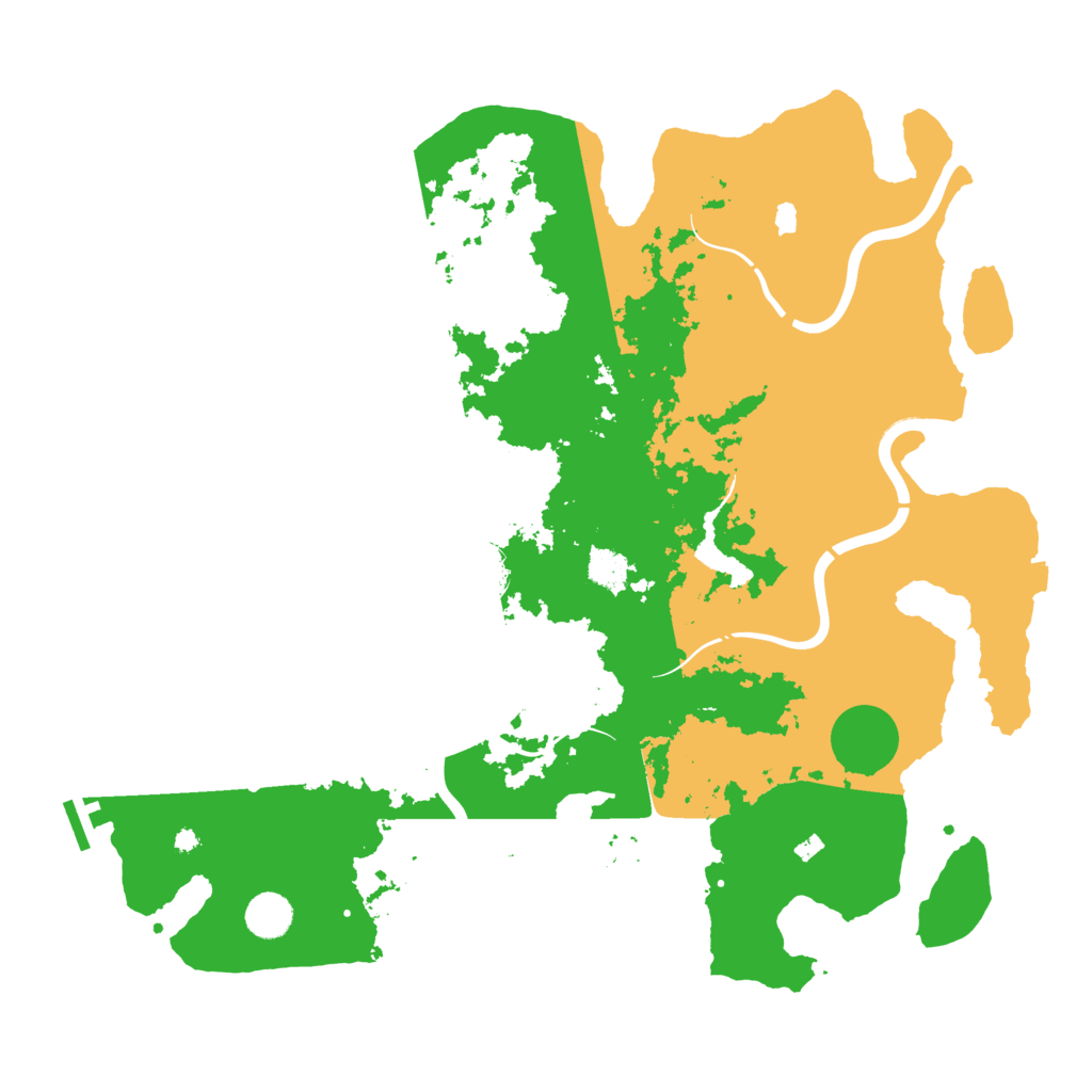 Biome Rust Map: Procedural Map, Size: 4250, Seed: 44370404