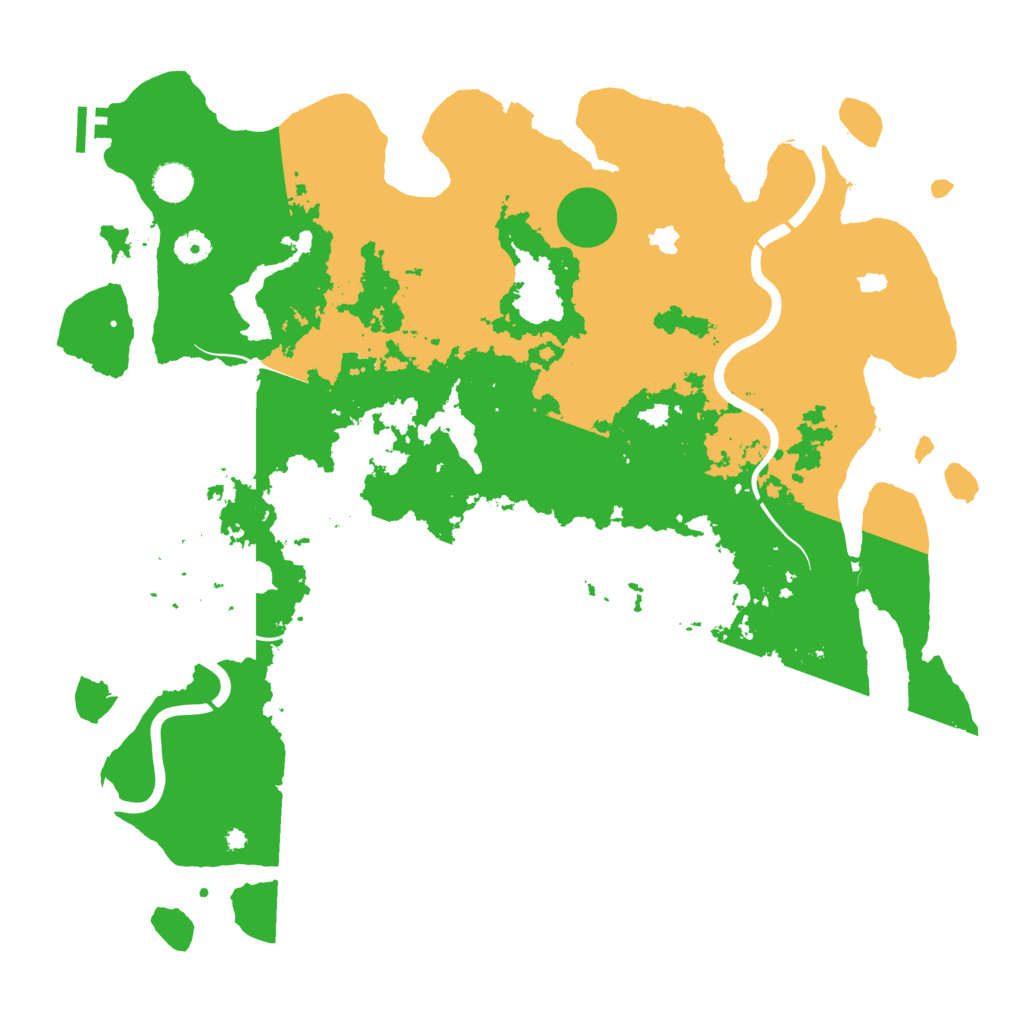 Biome Rust Map: Procedural Map, Size: 4500, Seed: 679029031