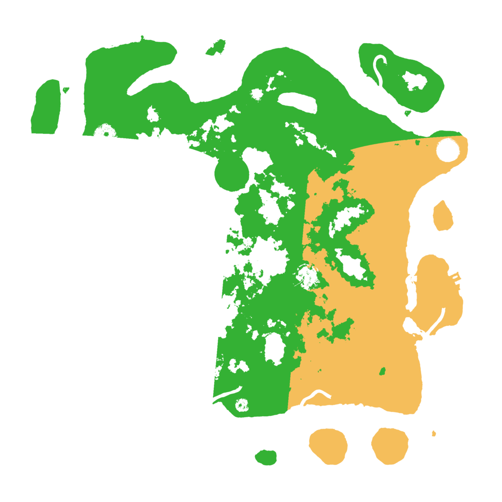 Biome Rust Map: Procedural Map, Size: 3850, Seed: 353732544