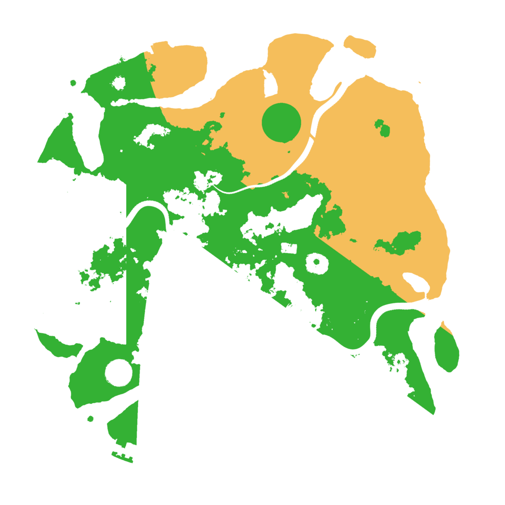 Biome Rust Map: Procedural Map, Size: 3400, Seed: 1134402228