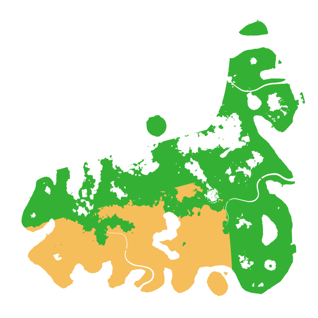 Biome Rust Map: Procedural Map, Size: 4250, Seed: 877967440