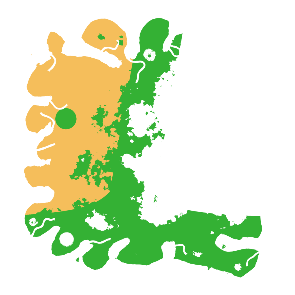 Biome Rust Map: Procedural Map, Size: 3700, Seed: 867360306