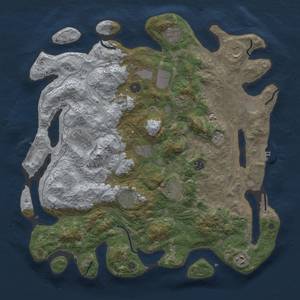 Thumbnail Rust Map: Procedural Map, Size: 4250, Seed: 332328865, 18 Monuments