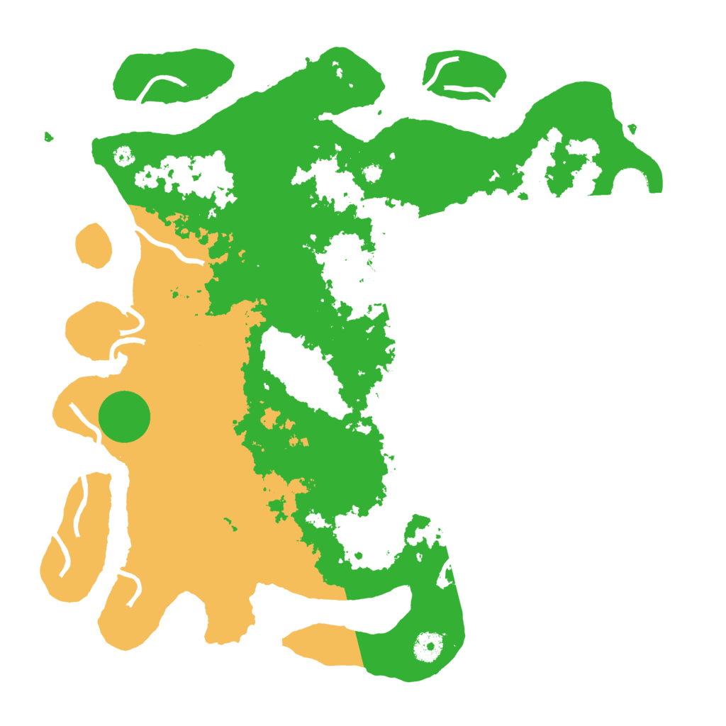 Biome Rust Map: Procedural Map, Size: 3700, Seed: 1119366005