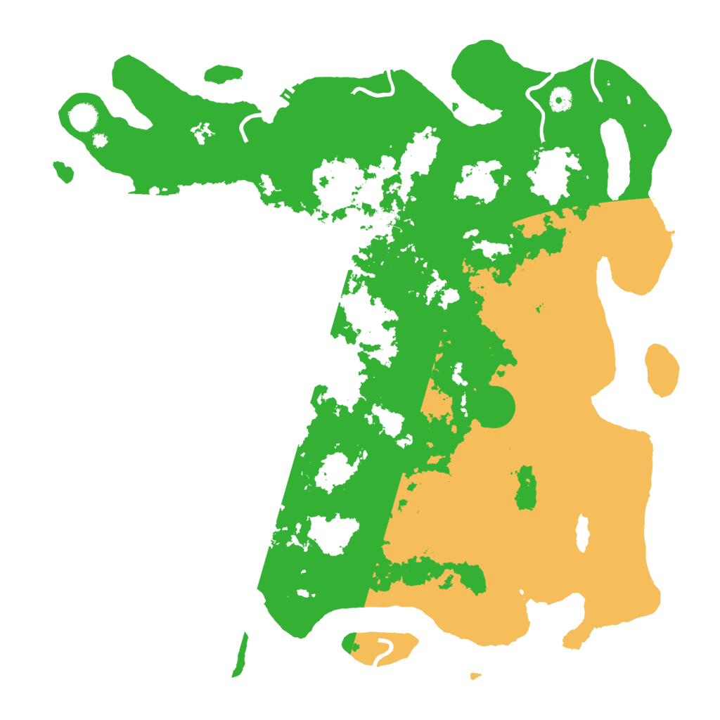 Biome Rust Map: Procedural Map, Size: 4500, Seed: 51876557