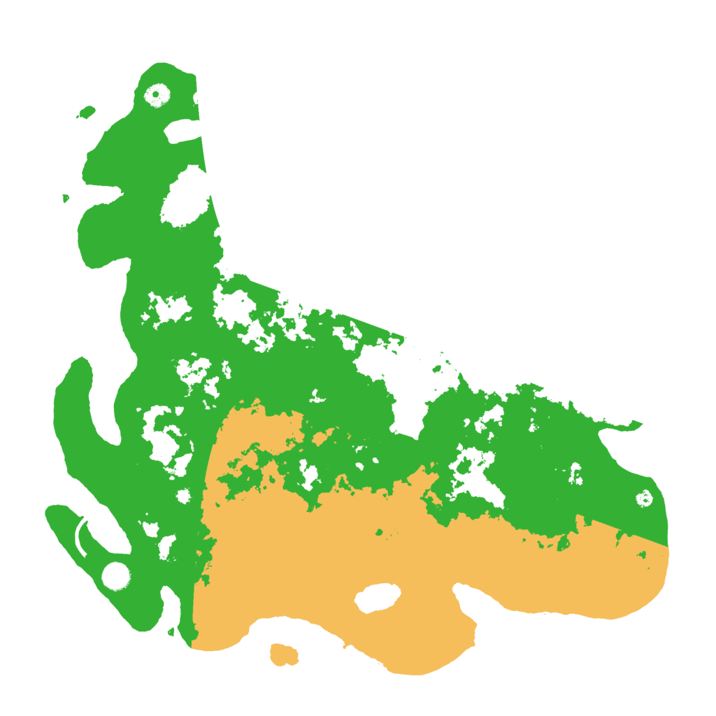 Biome Rust Map: Procedural Map, Size: 4500, Seed: 1357222230