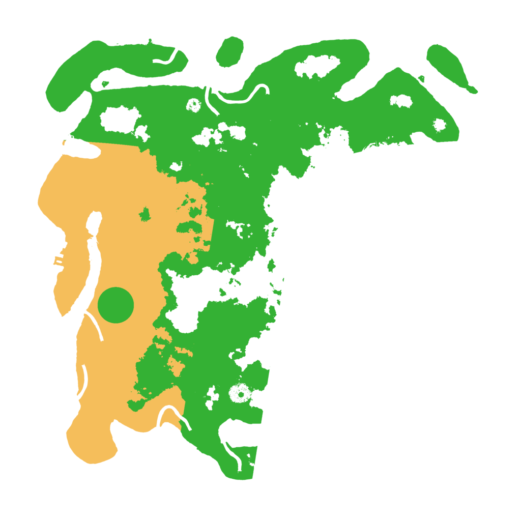 Biome Rust Map: Procedural Map, Size: 3800, Seed: 56082889
