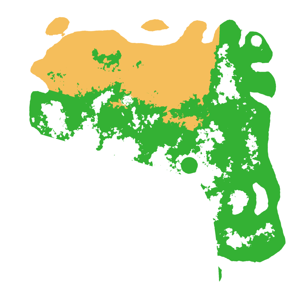 Biome Rust Map: Barren, Size: 4800, Seed: 2147483647